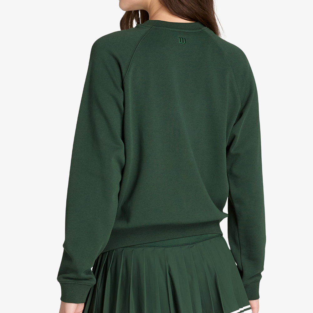 Áo Nỉ Thể Thao Nữ Wilson Classic Crew Sycamore - Ảnh 2