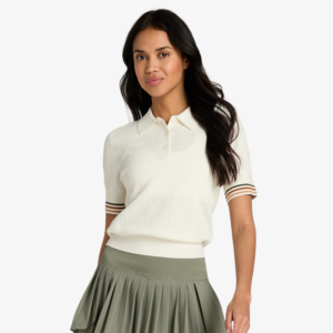 Áo Polo Nữ Wilson Women's Essex Polo Sandrift