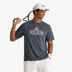 Áo Thun Nam Wilson Courtview Graphic Tee Dusk Blue