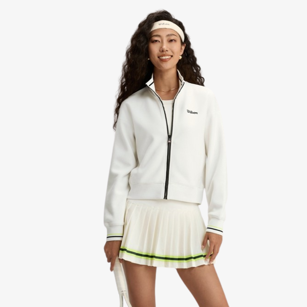 Chân Váy Nữ Thể Thao Wilson Midtown Tennis Skirt Sandrift - Ảnh 2