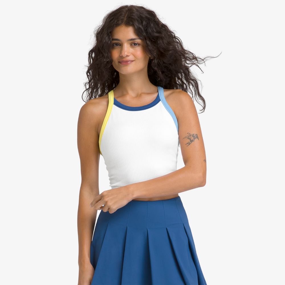 Chân Váy Nữ Wilson Classic Pleated Mini Skirt Court Blue - Ảnh 4