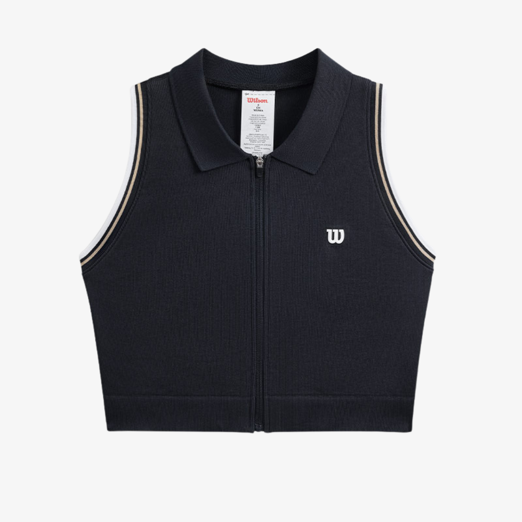 Áo Nữ Thể Thao Wilson Seamless Full-zip Tank Airy - Ảnh 2