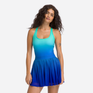Váy Thể Thao Nữ Wilson Women Headliner Tennis Dress Turq Ombre