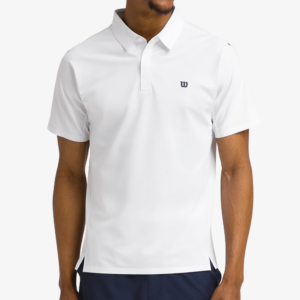 Wilson Daily Court Polo Sport Áo Polo Nam White