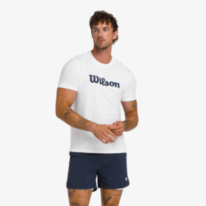 Wilson Easy Street Tee Áo Thun Nam Bright White