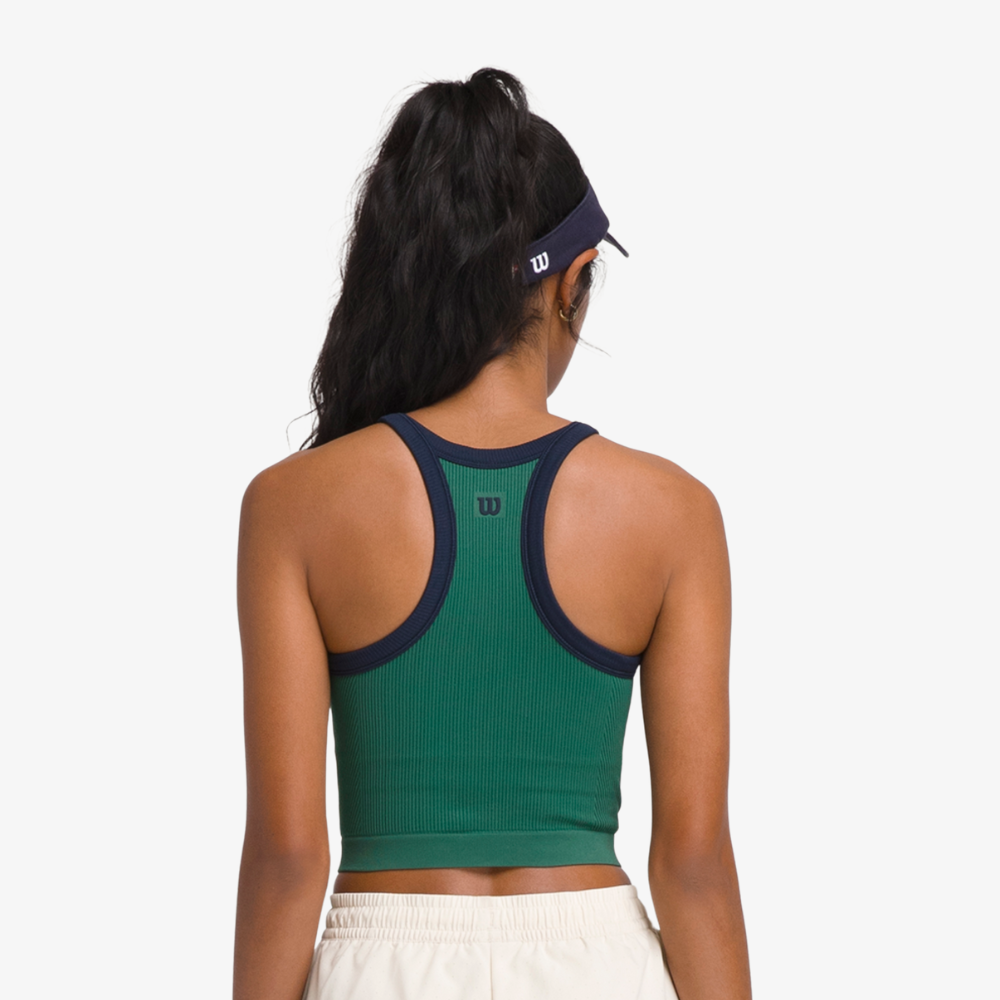 Wilson Women On The Daily Brami Áo Tank Top Nữ Field Green - Ảnh 7