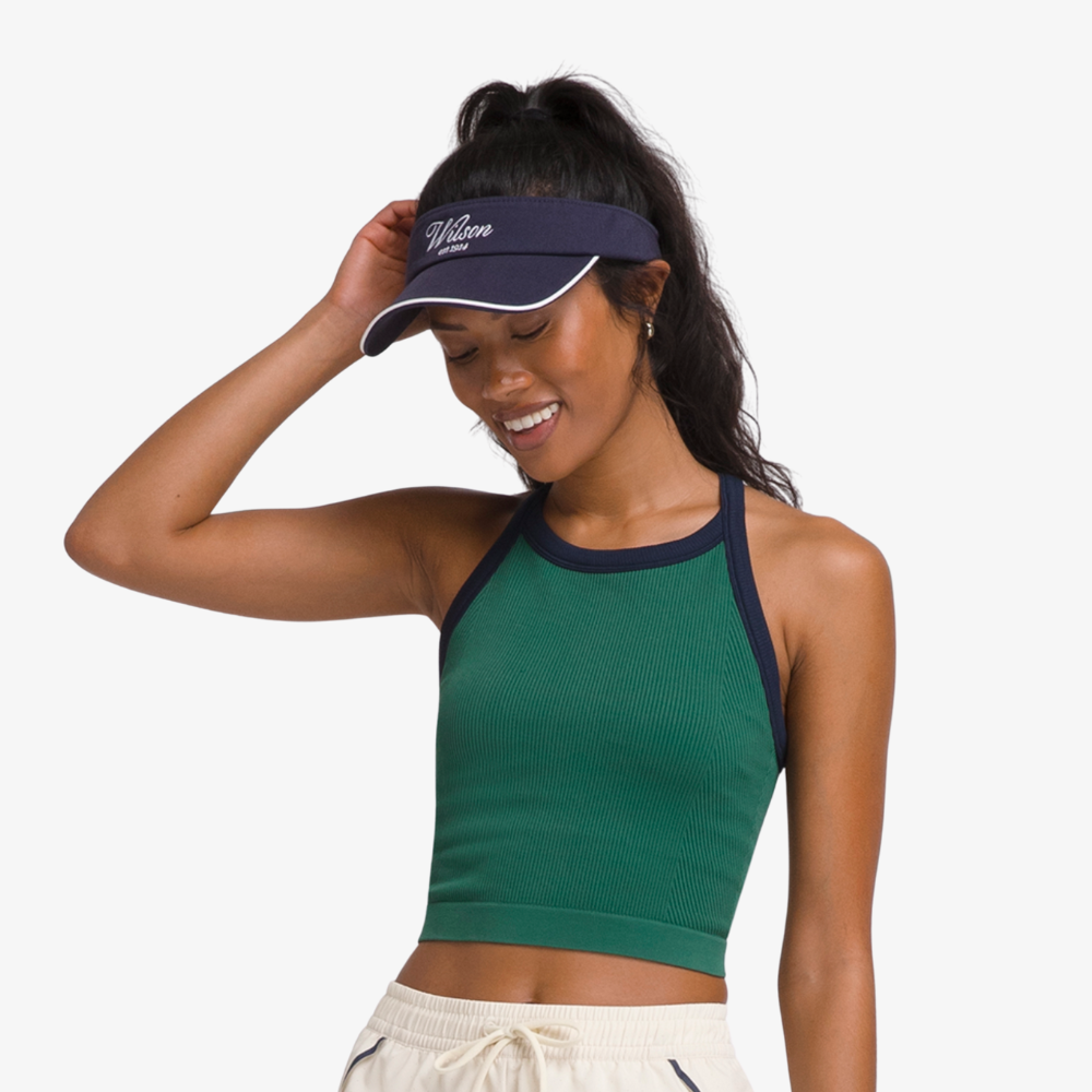 Wilson Women On The Daily Brami Áo Tank Top Nữ Field Green - Ảnh 2